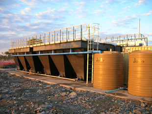 Clarifiers and Chlorine Contact Tanks